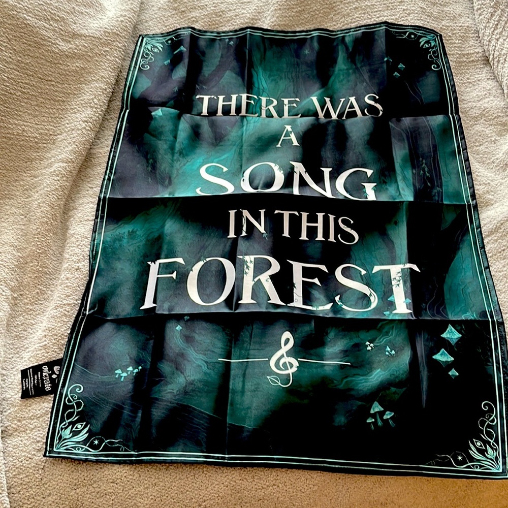 OwlCrate Song In The Forest Tapestry - Uprooted-inspired